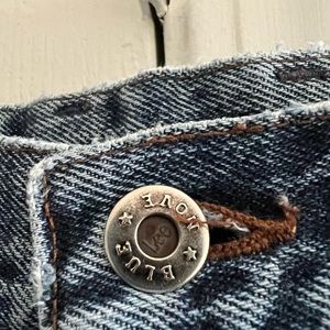 LEE Riders blue jeans high waisted stone wash